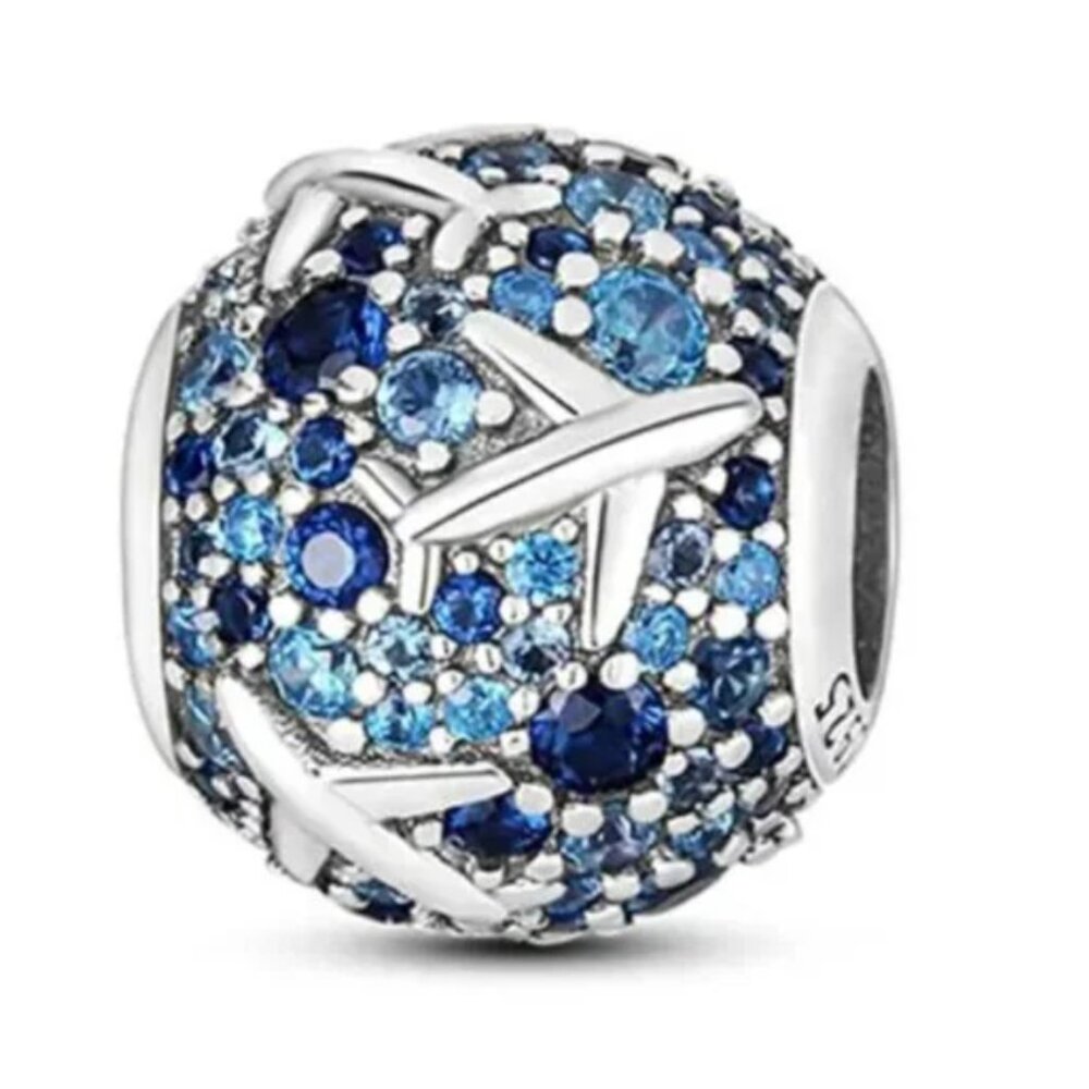 Bundle of 4 Charm Compatible with Pandora Bracelet - Picture 2 of 5